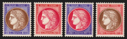 N°348/351, Paris PEXIP 1937, Série Complète, Neufs ** Sans Charnière - TB - Ungebraucht