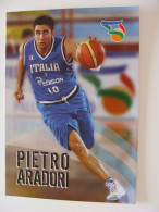 PIETRO ARADORI  SPORT PALLACANESTRO BASKET  SQUADRA NAZIONALE ITALIANA NON VIAGGIATA "°°°° - Basketball