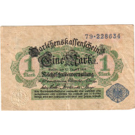 Allemagne, 1 Mark, 1914-08-12, SPL - 1 Mark