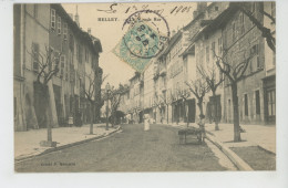 Delcampe - BELLEY - La Grande Rue - Belley