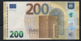 S75- 200 Euro Frankreich/ France UC6032318239 U003C4 Draghi Unc. - 200 Euro