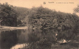 BELGIQUE - Aywaille - Tombée Du Jour Sur Amblève - Rivière - Pêcheur - Animé - Nels - Obli 1923 - Carte Postale Ancienne - Aywaille