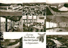 Bergneustadt Schullandheim Haus Veste Nyestadt Panorama Turnhalle Speisesaal - Bergneustadt