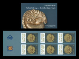 Slovakia 2025 Mih. 1050 Europa. National Archaeological Discoveries. Celtic Findings (self-adhesive) (booklet) MNH ** - Ongebruikt