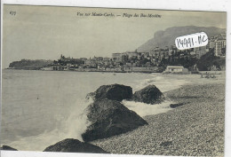 MONTE-CARLO- PLAGE DES BAS-MOULINS - Monte-Carlo