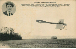 AVIATION  VIDART Sur Monoplan Deperdussin - Meetings