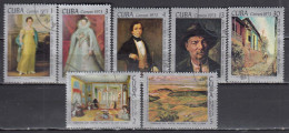 Cuba 1973 - Paintings From The Santiago De Cuba Museum - Unused Stamps