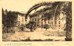 Delcampe - Les Lecques Plage * Carte Photo * Le Grand Hôtel - Les Lecques