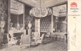BELGIQUE - Laeken - Domaine Royal - Salon Du Belvédère - Coiffeuse - Meuble - Signé Albert Ier - Carte Postale Ancienne - Laeken