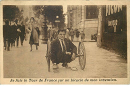 SANTE    " J'ai Fais Le Tour De Françe Sur Un Bicycle De Mon Invention  " - Gesundheit