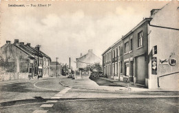 BELGIQUE - Lambusart - Rue Albert Ier - Bâtiment - Voiture - Vélo - Transport - Ed Matelart - Carte Postale Ancienne - Charleroi