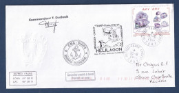 TAAF - Lettre - YT N° 686 Et 687 - Marion Dufresne - Signé T Dudouit - SID - Patrice Rannou - Helilagon - 2014 - Brieven En Documenten