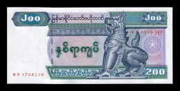Myanmar 200 Kyats 2004 Pick 78 Sc Unc - Myanmar