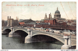 AGWP12-0893-ANGLETERRE - Blackfriars Bridge And St-Paul's - LONDON - St. Paul's Cathedral