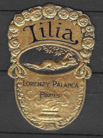 1  ETIQUETTE   DE  PARFUM  Des  Années  1930    Superbe - Labels