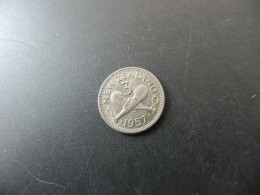 New Zealand 3 Pence 1957 - New Zealand