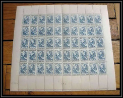 410 France - N°762 Conférence De La Paix, à Paris Feuille Complète (full Sheet) Pliée - Full Sheets