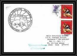 1936 Antarctic Canada Lettre (cover) Resolute Morse 19/1/1980 - Scientific Stations & Arctic Drifting Stations