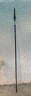 ANCIENNE RARE LANCE / SARBACANE INDONESIENNE DU XIX°, COLLECTION ASIE , BORNEO, SUMATRA, Javanais - Armi Bianche