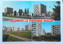 Delcampe - ► (93)  VILLEPINTE - Quartier "La Fontaine Mallet" Ecole En Multi Vues - Villepinte