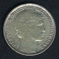 Uruguay, 20 Centesimos 1942, Silber - Uruguay