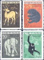37678 MNH VIETNAM DEL NORTE 1961 FAUNA - Elephants