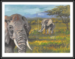 80961 Angola Y&t BF N°78 Mi 84 éléphant Elefante Africano Loxodonta Africana ** MNH 2000 - Elephants