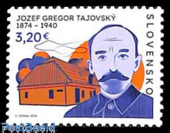Slovakia 2024 Jozef Gregor Tajovsky 1v, Mint NH, Art - Authors - Ongebruikt