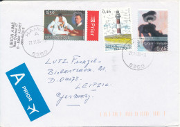 Belgium Cover Sent To Germany 27-11-2006 Topic Stamps - Storia Postale