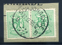 2 X 857 Stempel/cachet : Schoonaarde, 7 Puntjes, Gegroepeerd En Letter B - 1977-1985 Cifra Su Leone