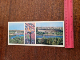 USSR. MOSCOW. Panorama. CENTRAL STADE / STADIUM "LUZHNIKI" - Old Soviet Postcard, 1977 - Stadiums