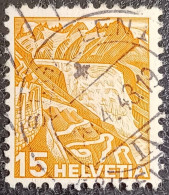 SUISSE 1936. Zum 204z. Mi 300z. Paysage. Oblitéré à St. Gallen 1 - Gebraucht