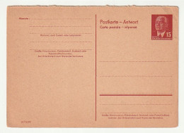 DDR ENTIER POSTAL/GANZSACHE/POSTAL STATIONERY CARTE - Postkarten - Ungebraucht