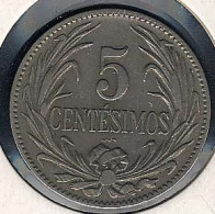 Uruguay, 5 Centesimos 1924, KM 21 - Uruguay