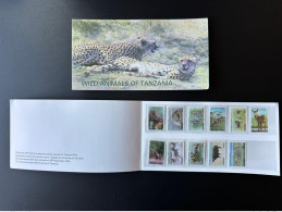 Tanzania 2009 Mi. 4654 - 4674 Folder Wild Animals Faune Fauna Monkey Lion Elephant Zebre Zebra Singe - Elephants