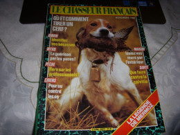 Le CHASSEUR FRANCAIS 1077 11.1986 AVION Jean MERMOZ AUTO AUDI 80 VIN Le CHABLIS - Chasse/Pêche