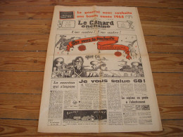 CANARD ENCHAINE 2514 01.01.1969 Armand GATTI Jacques BREL Charles DICKENS - Politics