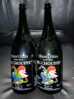 Bouteilles De Bière 1,5L Sérigraphiée " BIG CHOUFFE " Collector's Edition Anno 2019 Et 2022 " _Dvbb04 Et 005 - Bière