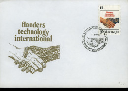 2243 - Flanders Technology - Stempel: Sint-Denijs-Westrem - Covers & Documents
