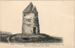 CPA CRÉCY-en-PONTHIEU Ancien Moulin De Pierre (19091) - Crecy En Ponthieu