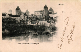 Delcampe - CPA SEMUR - Les TOURS Et L'Armancon (586376) - Semur