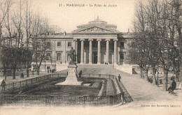 FRANCE - Marseille - Palais De Justice - Bâtiment - Monument - Statue - Parterre - Ed Nouvelles Galeries - Carte Postale - Unclassified