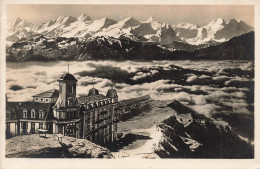 SUISSE - Rigi - Kulm - Berneralpen - Montagne - Glacier - Hôtel - Rocher - Place - Paysage - Carte Postale - Schwytz