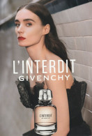 Publicité Papier - Advertising Paper -  Givenchy - Advertisings (gazettes)