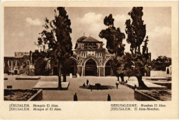 Delcampe - CPA JERUSALEM Mosquée El Aksa ISRAEL (751651) - Palästina