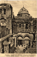 Delcampe - CPA JERUSALEM Facade Du St.Sepulcre ISRAEL (751868) - Palästina