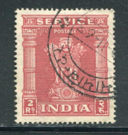 INDE- Service Y&T N°33- Oblitéré - Official Stamps
