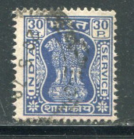 INDE- Service Y&T N°59- Oblitéré - Official Stamps