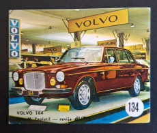 #54   Yugoslavia - Koloys Avto Car Auto Voiture Volvo 164 (1972) Trading Cards - Engine