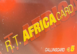 PHONECARD-R.T.AFRICA CARD-5€ - Unknown Origin
